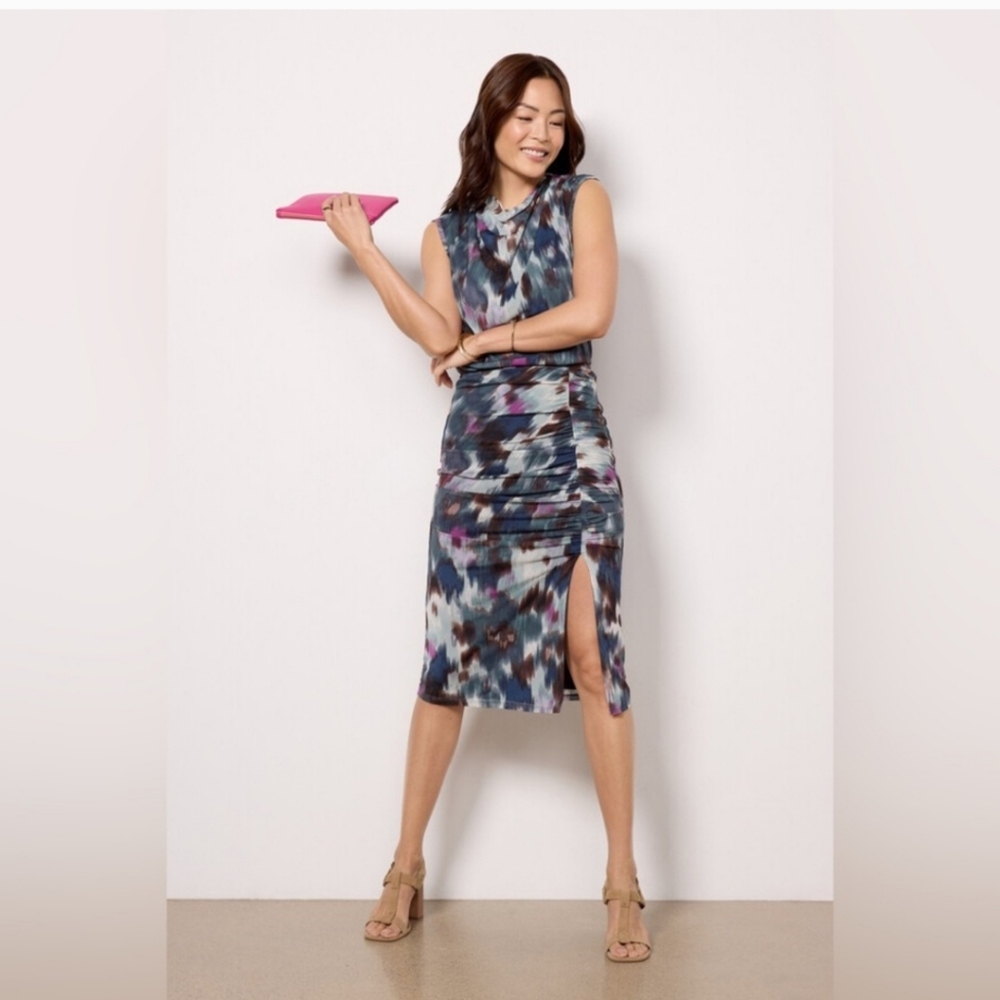 Evereve Athena Ruched Dress